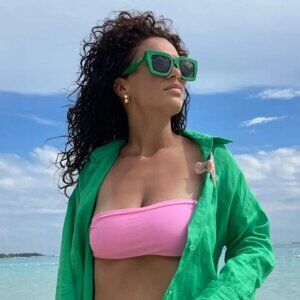 🕶️ New Bottega Veneta BV1212S 003 Sunglasses - Green Frame, Grey Lenses